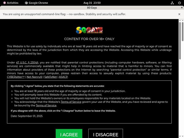 Access 80 Gays Free