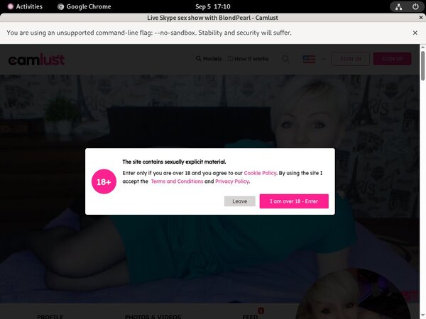 Camlust.com Password Share