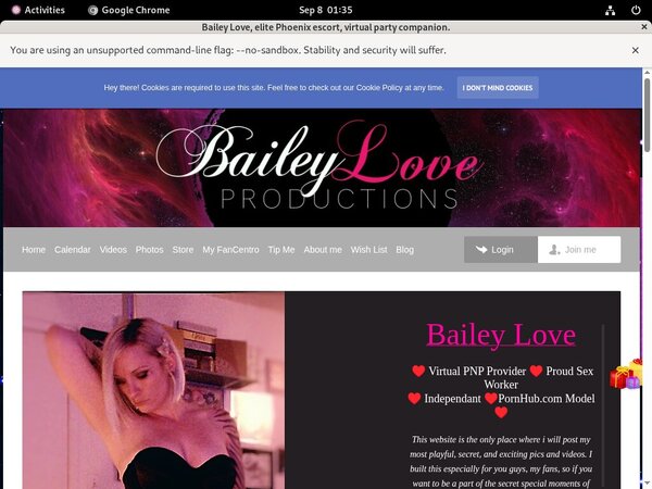 Free Account In Bailey Love