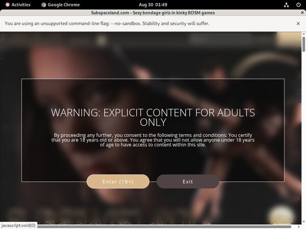 Free Account To Subspace Land