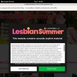 Free Lesbian Summer Day Trial