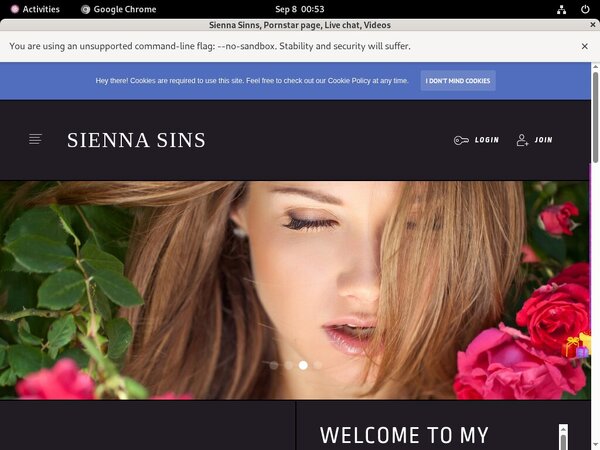 Free Login For Sienna Sinns