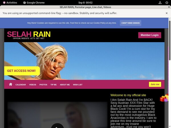 Free SELAH RAIN Porn