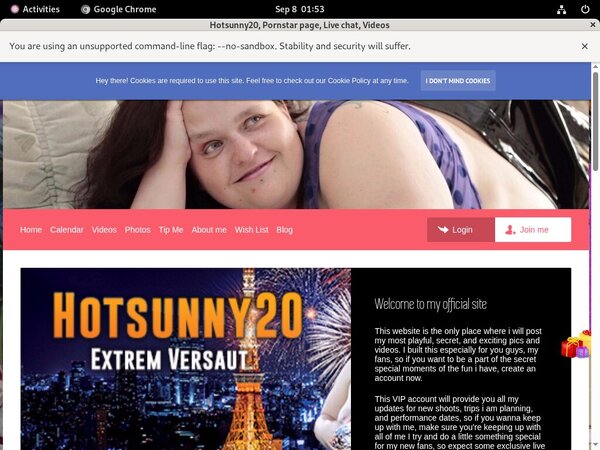 Hotsunny20 Daily Accounts