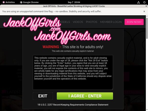 Jack Off Girls Tour