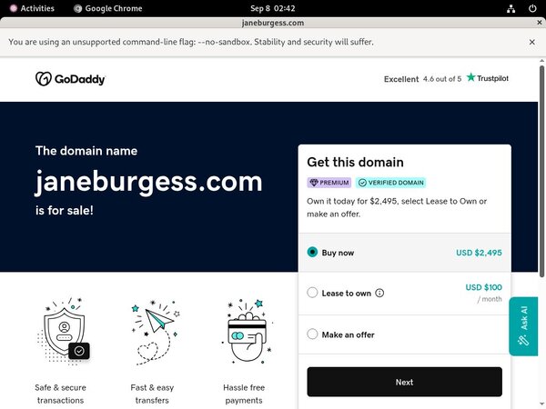 Janeburgess.com Trial Member