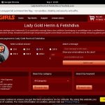 Lady Gold Fetishdiva Verotel