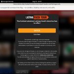 Limited Latina Fuck Tour Promo
