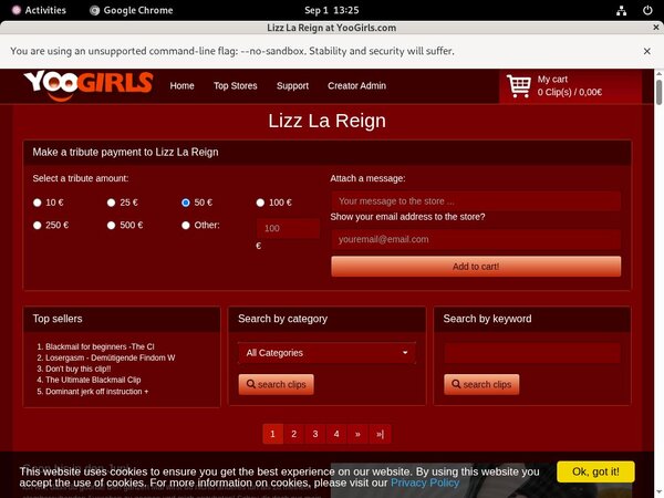 LizzLaReign Full Com