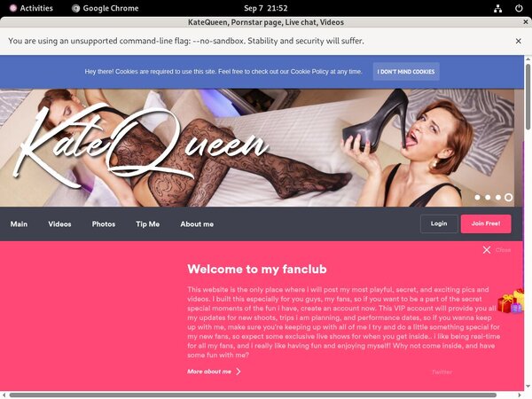 Login KateQueen Free Trial