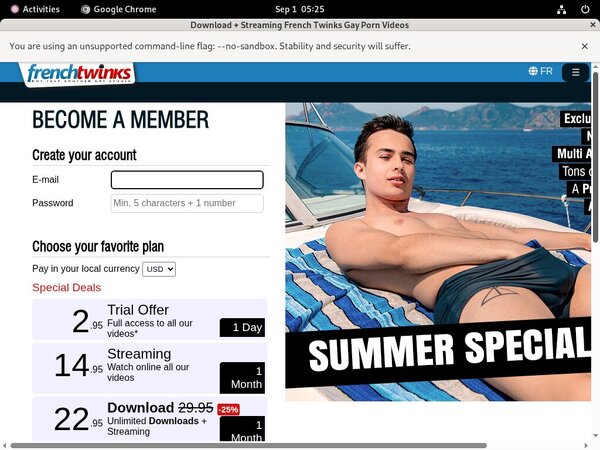Premium French Twinks Accounts Free