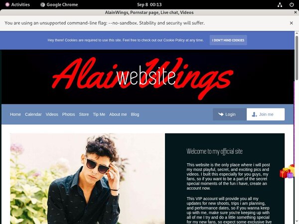 Promo AlainWings