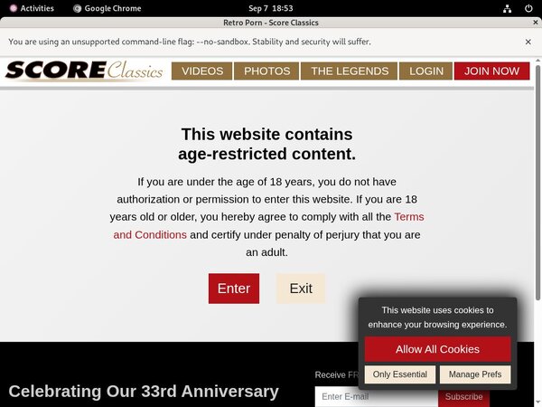 Scoreclassics.com Form