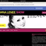 Shawnaleneeshow.modelcentro.com Iphone
