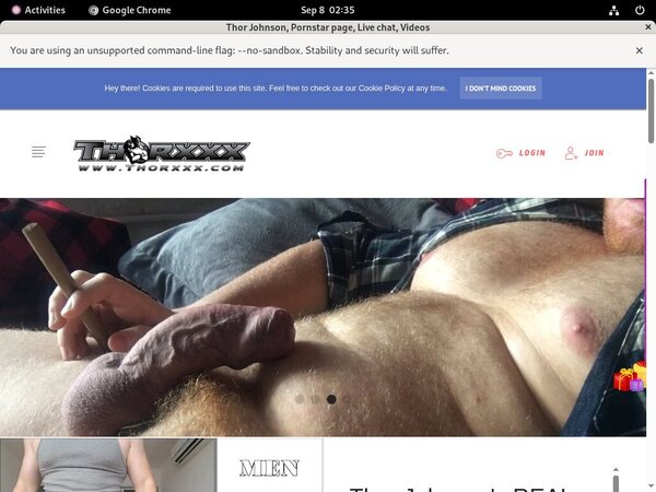 Thorjohnsonxxx.com Promo Trial