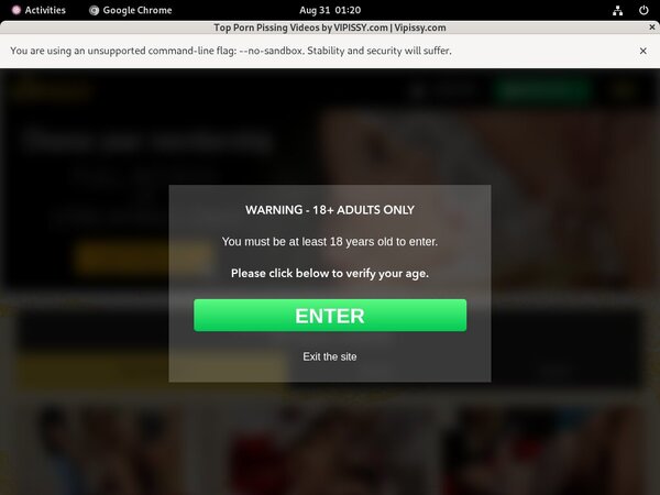 Vipissy Login Password