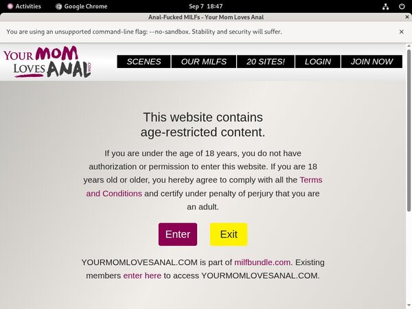 Yourmomlovesanal Day Trial Membership