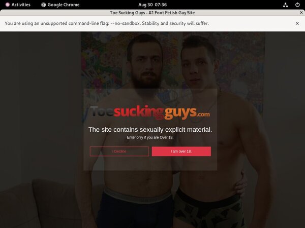 Free Video Toesuckingguys