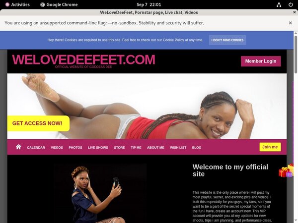 Acc For WeLoveDeeFeet