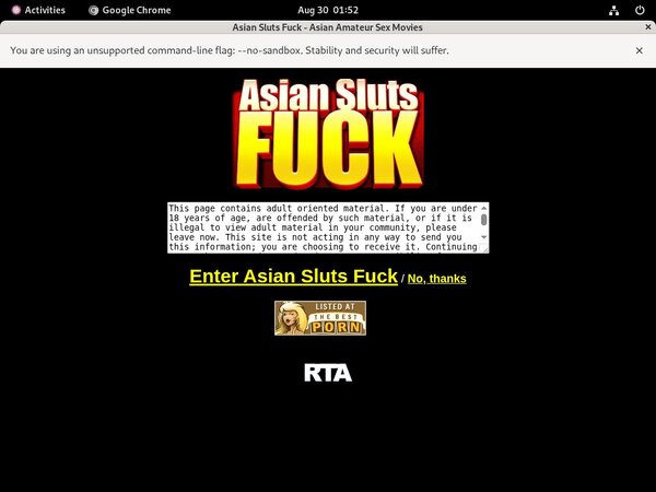 Account For Asianslutsfuck.com