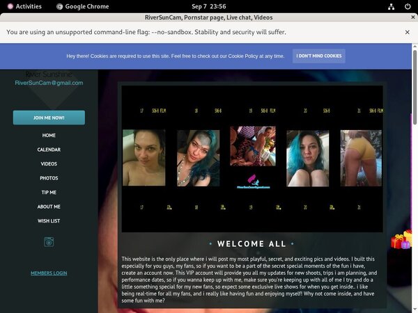 Account Free For Riversuncam.modelcentro.com