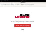 Alexlegend Sign Up Discount