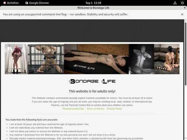 Bondage Life Discount Offer 2018