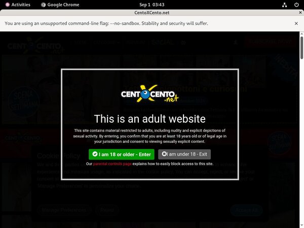 Cento X Cento Get Discount