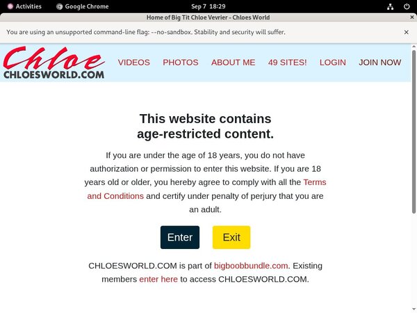 Chloesworld.com Login