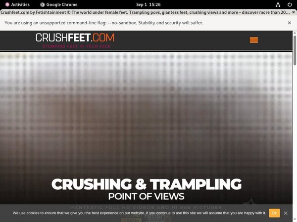 Crushfeet.com With Webbilling.com