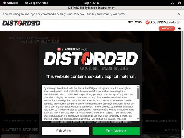 Distorded Live Cams