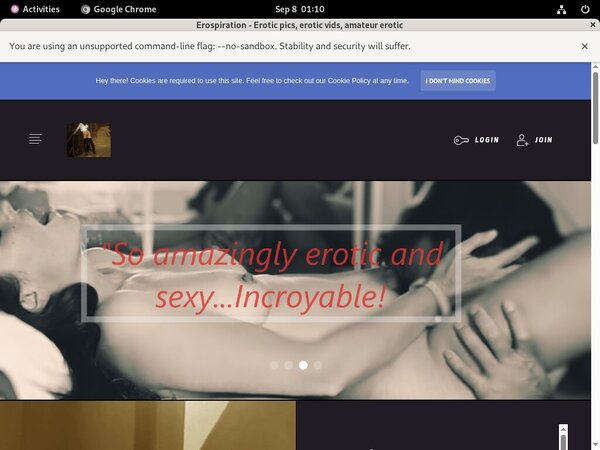 Erospiration.com Discreet Billing