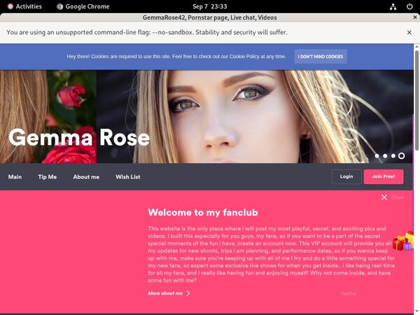 GemmaRose42 Gratis Password
