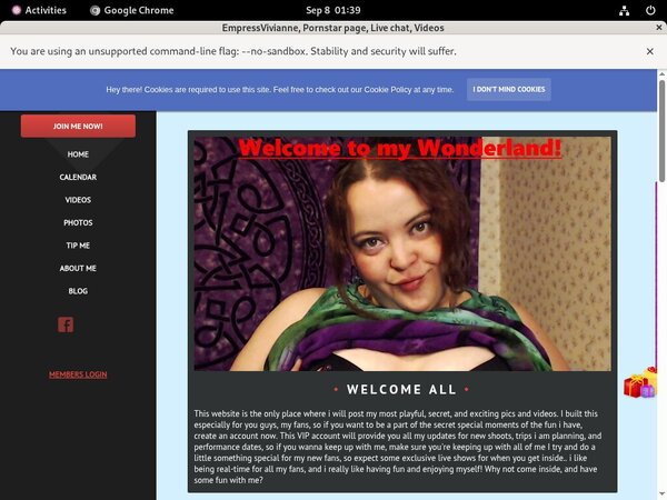 Get EmpressVivianne Discount Offer