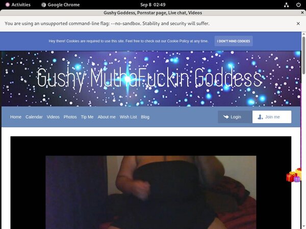 Gushy Goddess Free Trial Password