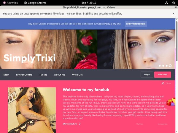 Harleybradmodelcentro.com Full Scenes