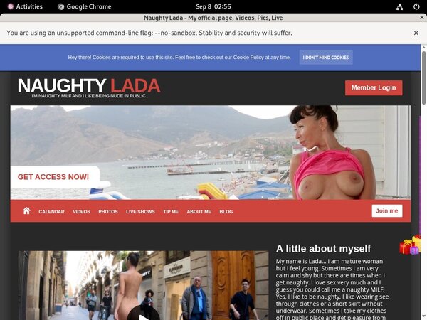 Lada Naughty Login Account