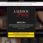 Ladyboy Pussy Freeones