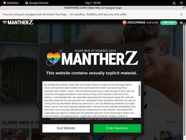 Mantherz.com Paypal Trial
