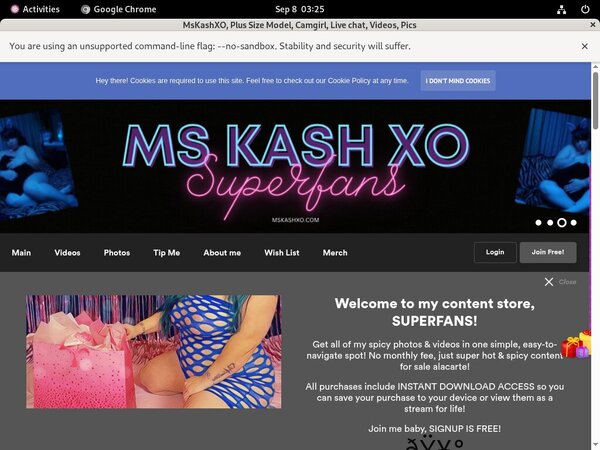 MsKashXO With Cash