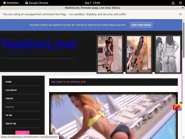 NadineLove Take Paypal