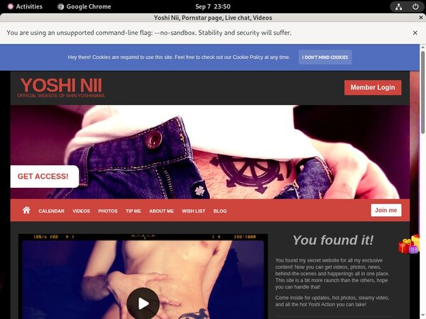 Nii Yoshi Free Accounts
