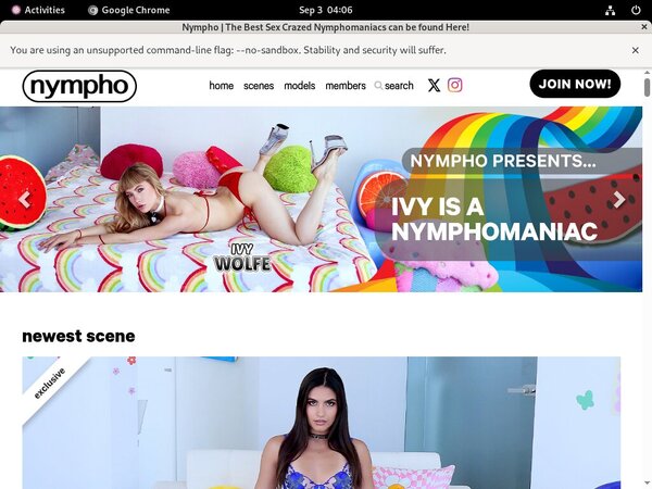 Nympho Coupon Discount