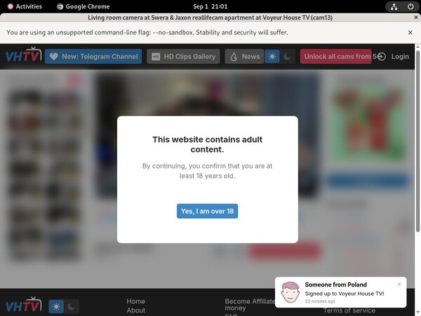 Paypal Voyeur-house.tv?