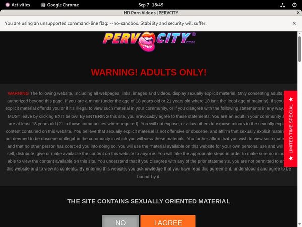 Pervcity.com Promo Tour