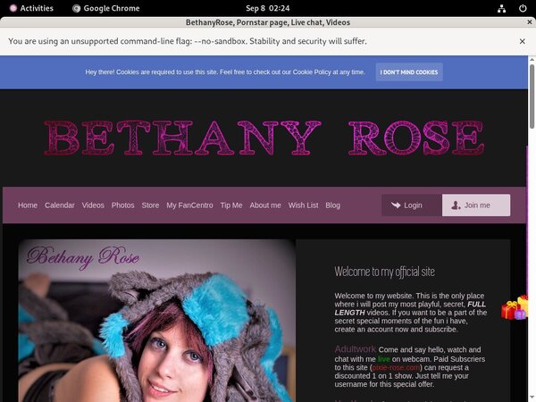 Pixie-rose.com Free Tour