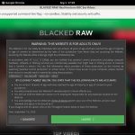 Promo Blacked Raw