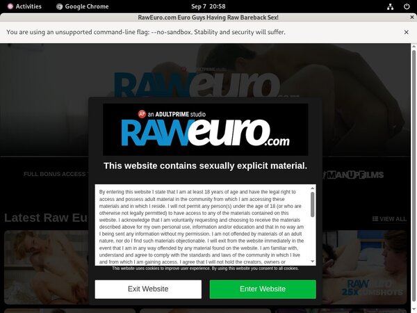 Raw Euro Signup