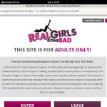Realgirlsgonebad.com Day Trial