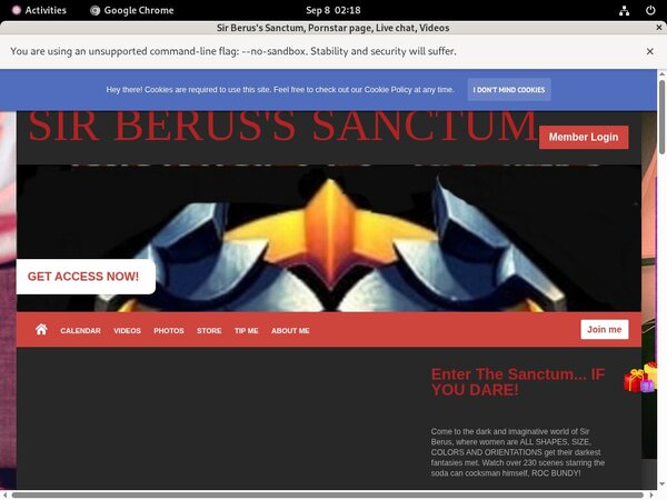 Sirberusssanctum.net Free Trial Code